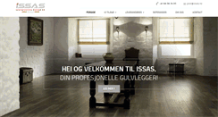 Desktop Screenshot of issas.no